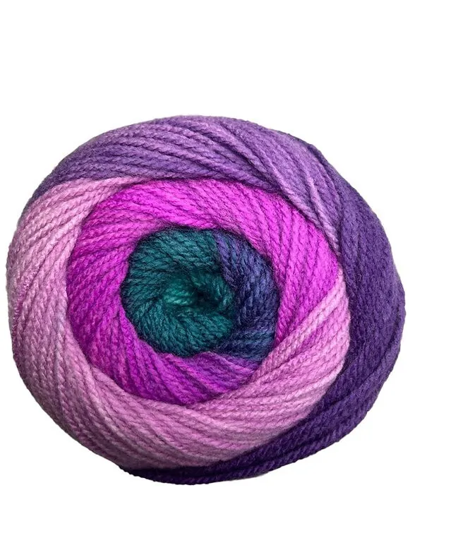 Cygent Marshmallow Pies 1500 Purple Rain on Me Double Knitting 3 cakes x150g