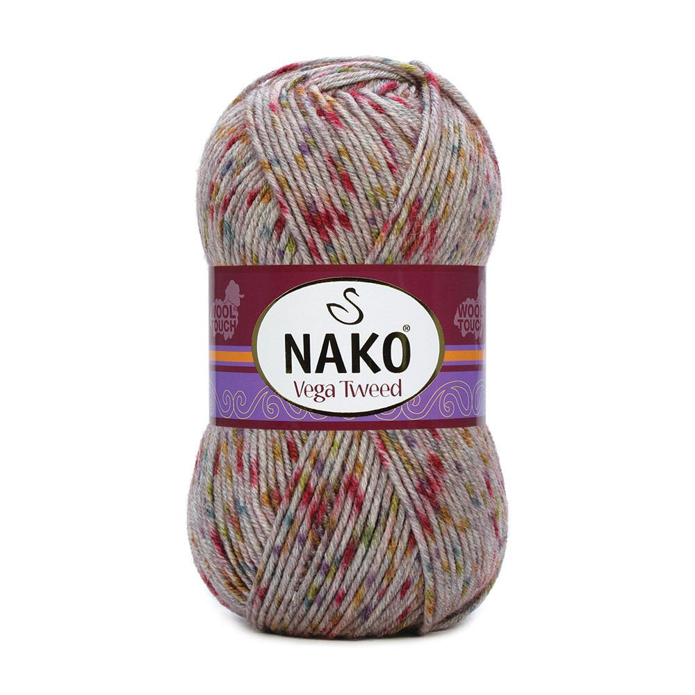 Nako Vega Tweed Aran - 5 Balls x 100g | (32181)
