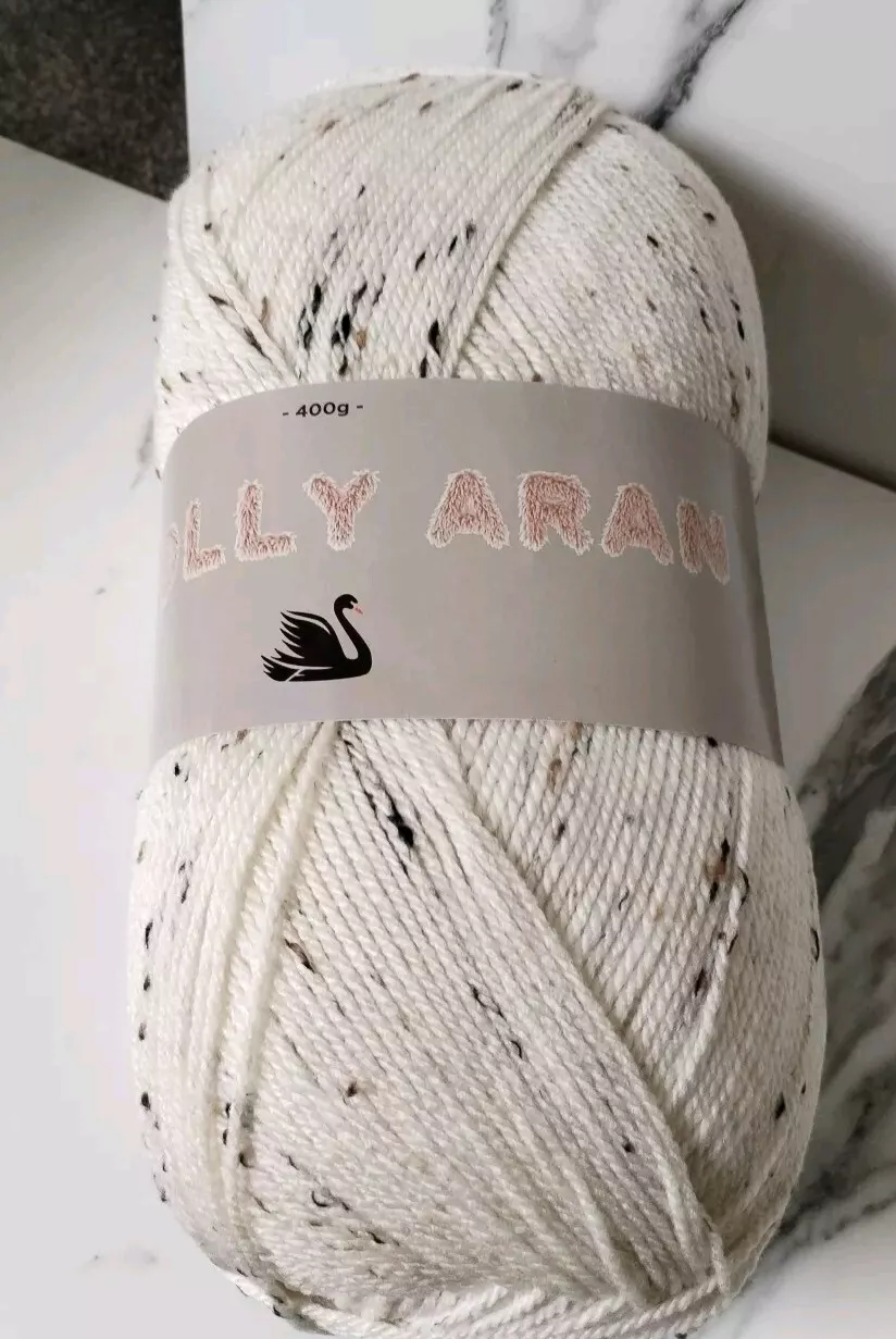 Woolly Aran New Cygnet 80% Acrylic / 15% Wool/5% Viscose 4000 Wild Flower 400g