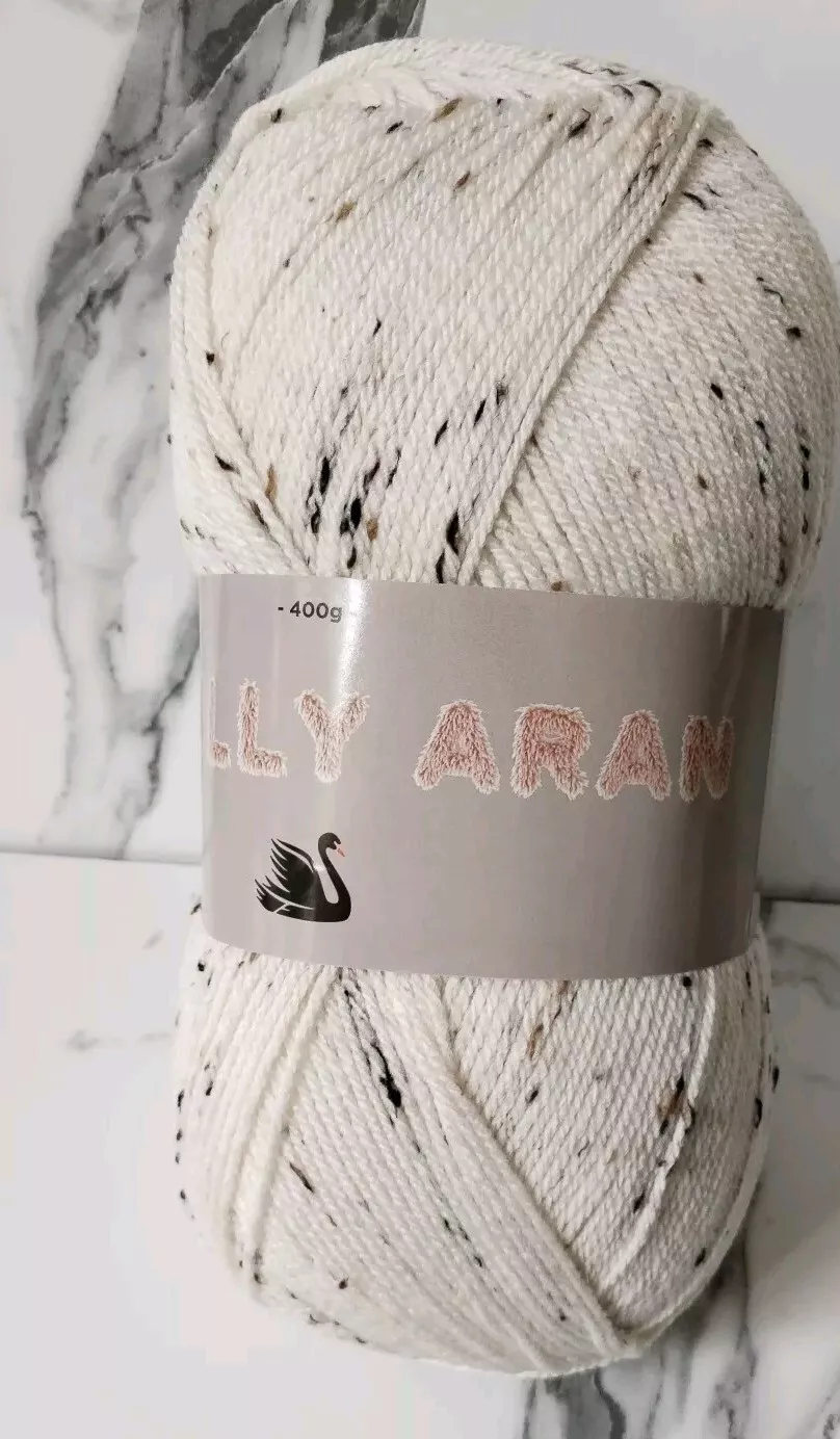 Woolly Aran New Cygnet 80% Acrylic / 15% Wool/5% Viscose 4000 Wild Flower 400g