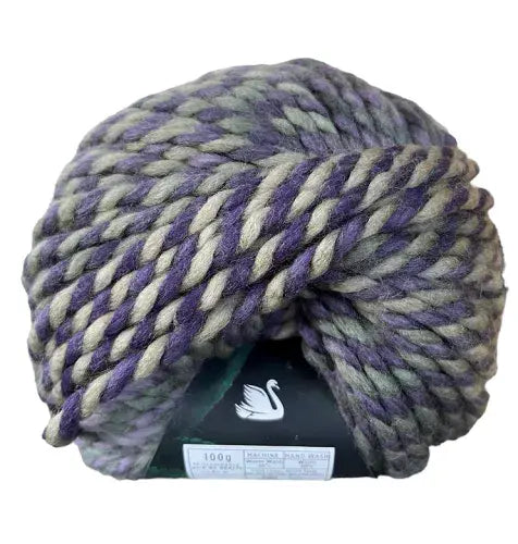 Cygnet Super Chunky Folly Garden 5 Balls X 100Gram 20% Wool 80% Ice Plant (20505)