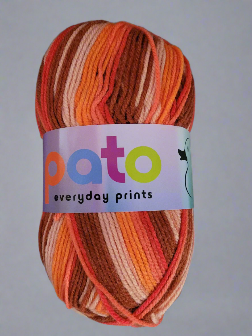 Cygnet Pato Everyday Prints DK 5 Balls x 100 gram Shade 695 Hopscotch