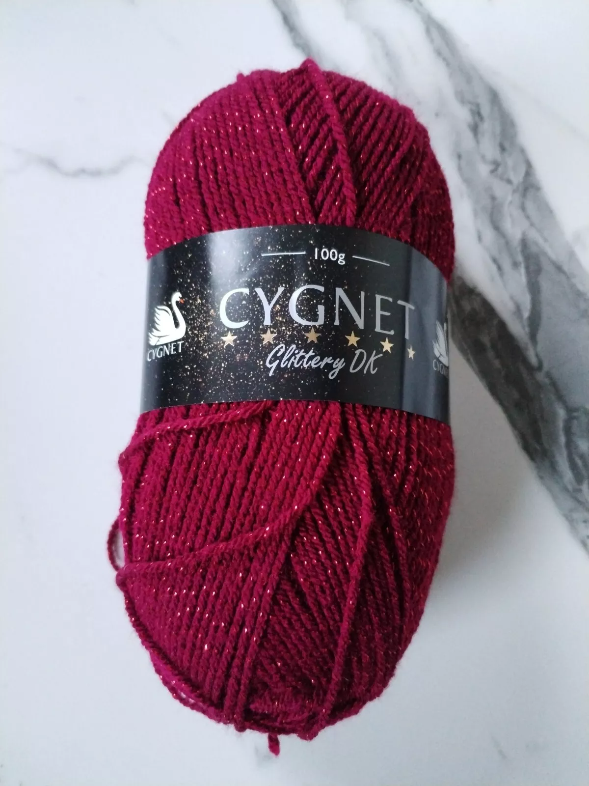 Cygnet Glittery DK Knitting/Crochet Yarn 5Balls X 100g shade Monster Mash 9999