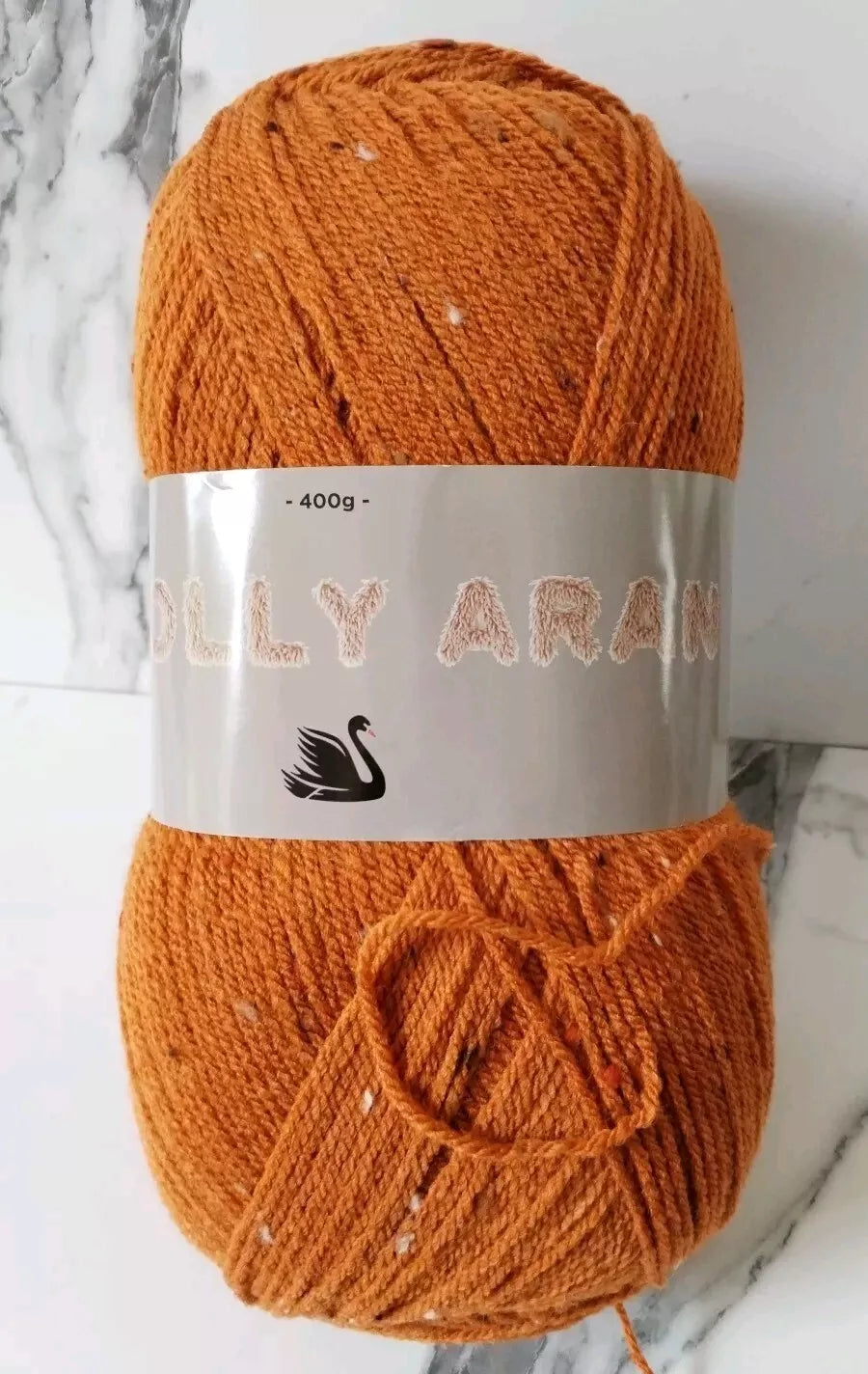 Woolly Aran New Cygnet 80% Acrylic / 15% Wool/5% Viscose 4800 Pottery Barn 400g