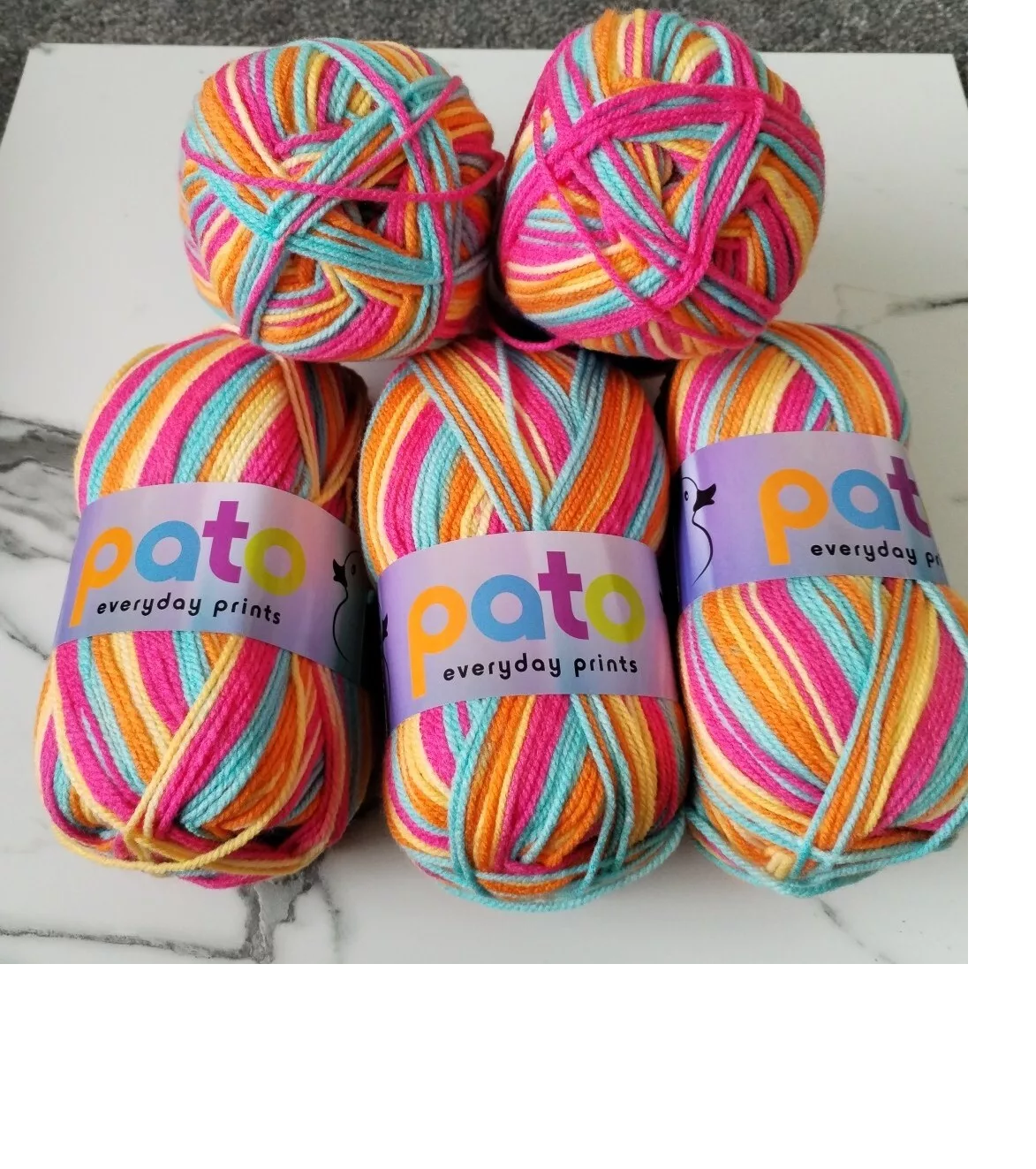 Cygnet Pato Everyday Prints DK 5 Balls x 100 gram Shade 698 Sandcastle