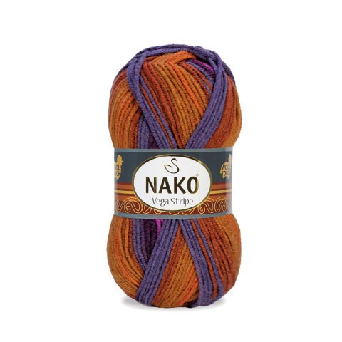 Nako Vega Stripe DK - 5 Balls x 100g | (83603)