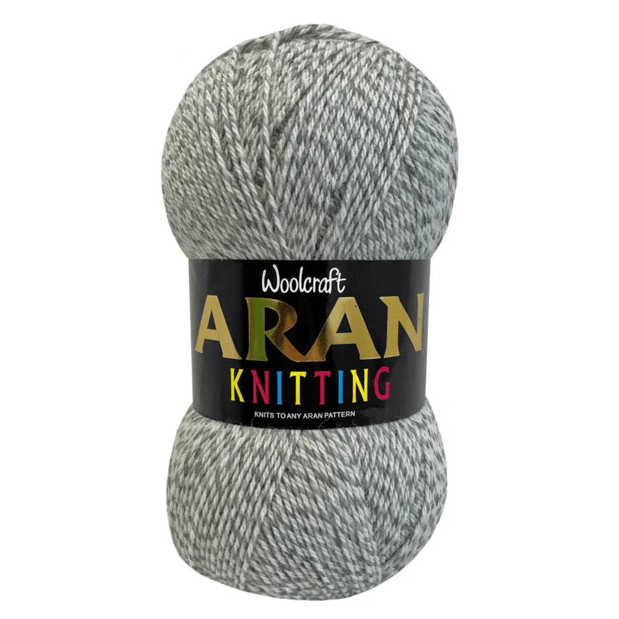 Woolcraft Aran With Wool 400g 25% Wool Marble 899