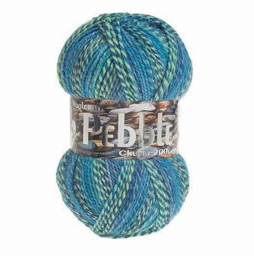 Woolcraft Pebble Chunky 200g Shade Atlantis 8036