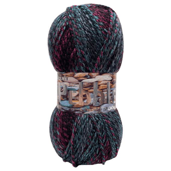 Woolcraft Pebble Chunky 200g Shade Moonshine 8018