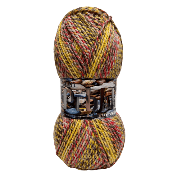 Woolcraft Pebble Chunky 200g Shade Wild 8022