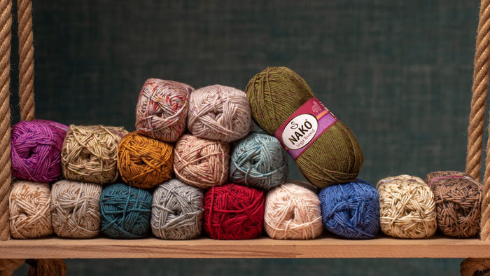 Nako Vega Tweed Aran