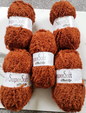 Jarol Woolcraft Supersoft Cuddly Chunky Soft Polyester Knitting Yarn 5x100g Shade Teddy 06