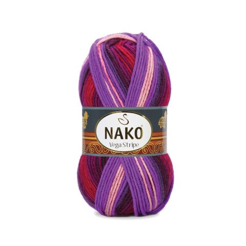 Nako Vega Stripe DK - 5 Balls x 100g | (82412)