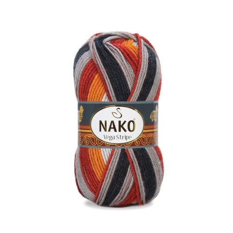 Nako Vega Stripe DK - 5 Balls x 100g | (82417)