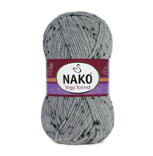 Nako Vega Tweed Aran - 5 Balls x 100g | (35047)