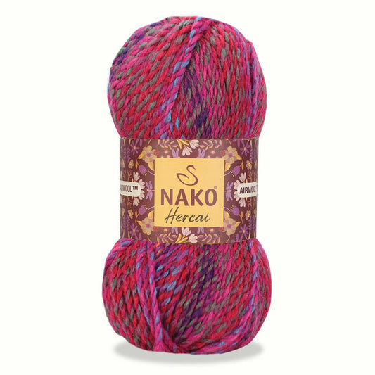 Nako Hercai Chunky yarn shade 28005