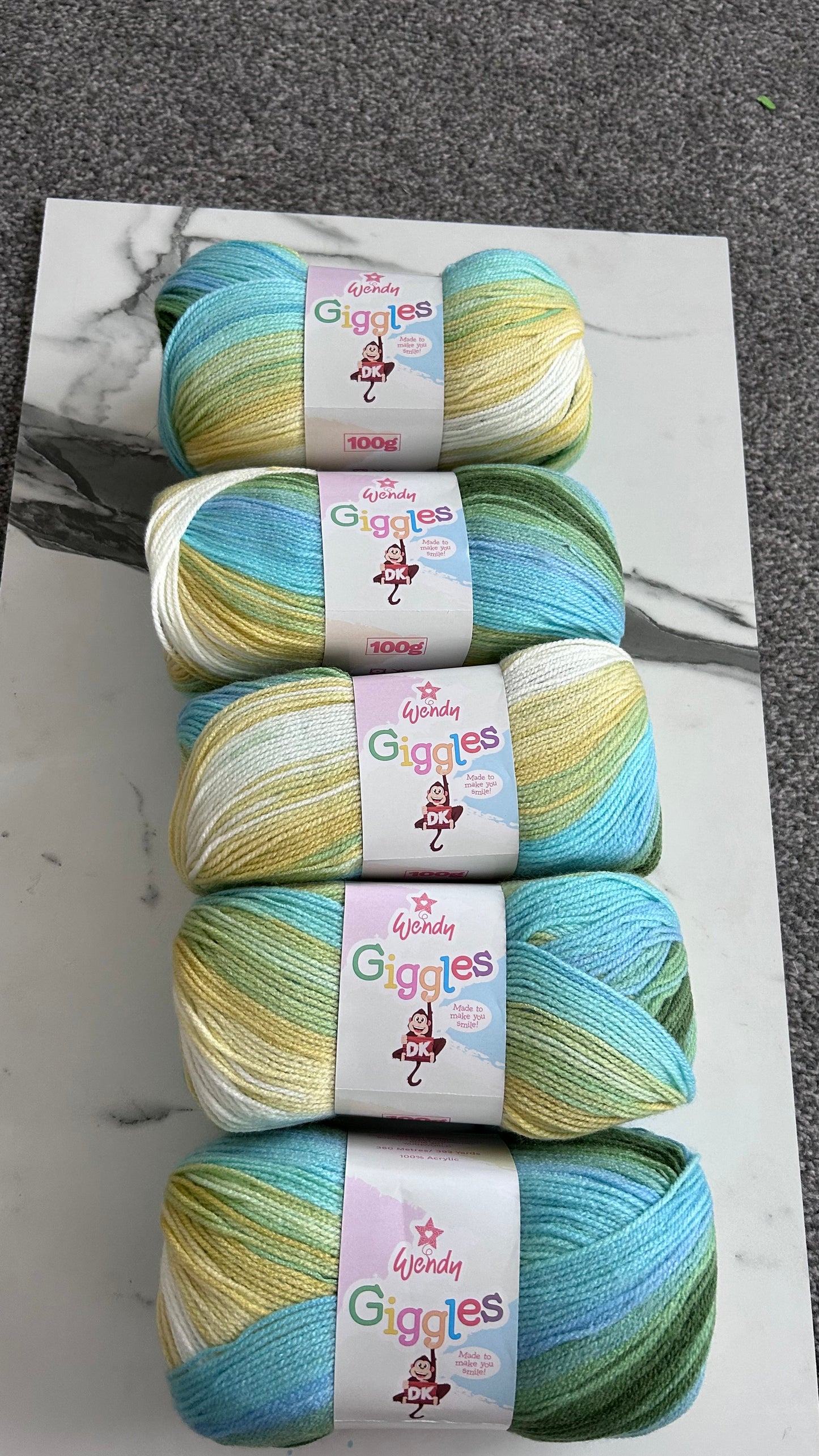 James C Brett Aurora DK – 5 x 100g AU06
