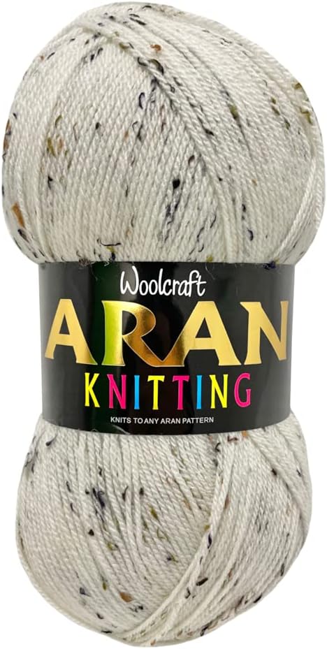Woolcraft Aran With Wool 400g 25% Wool Starling 491)