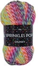 Cygnet Sprinkles Pop Chunky Knitting Crochet Yarn Wool -5x100g Balls - Shade Confetti 641
