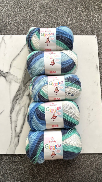 Wendy Giggles DK – 5 x 100g WG09