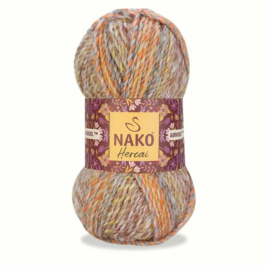 Nako Hercai Chunky yarn shade 76035