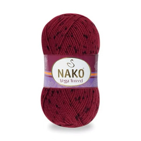 Nako Vega Tweed Aran - 5 Balls x 100g | (35022)
