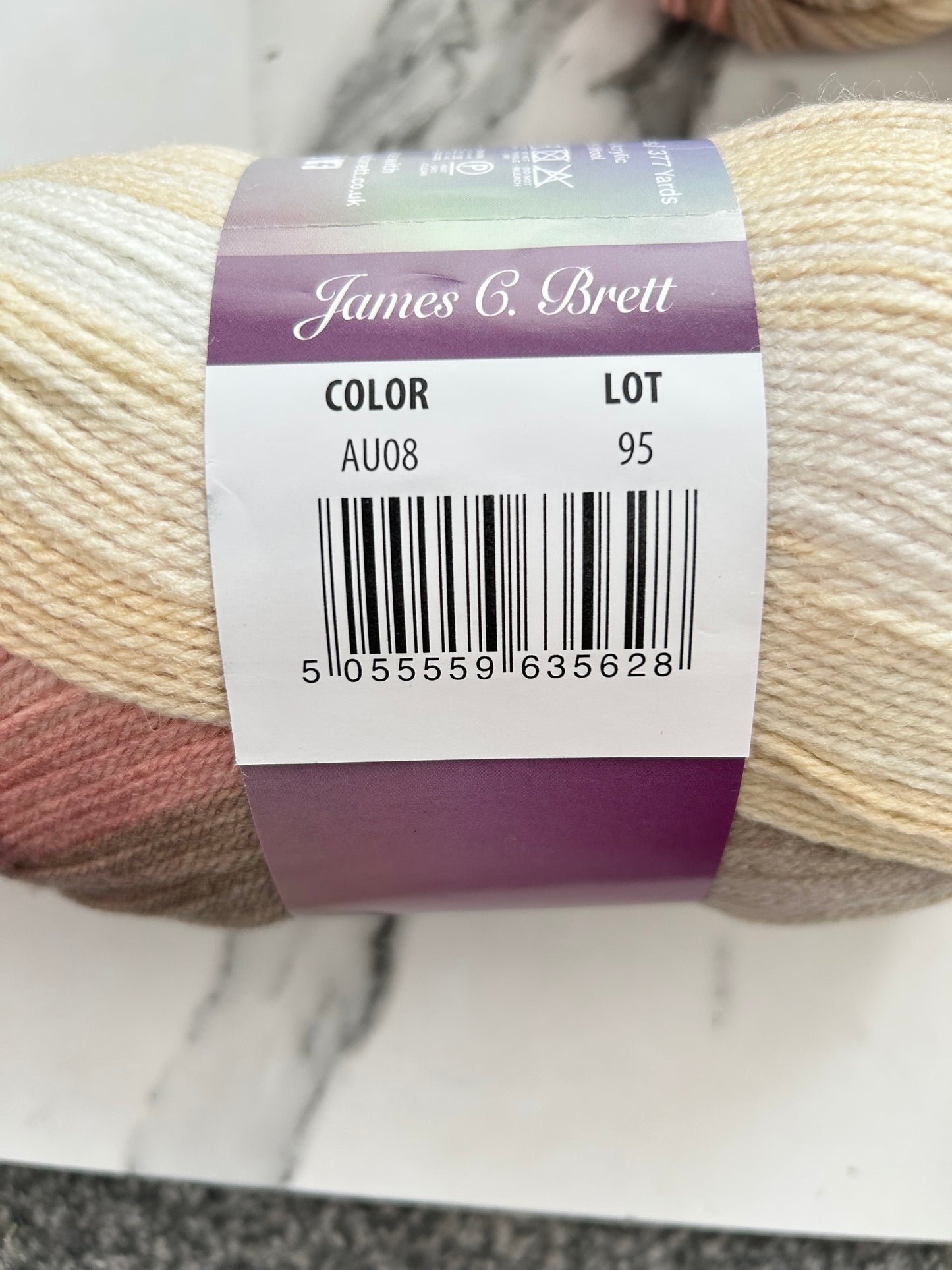 James C Brett Aurora DK – 5 x 100g AU08