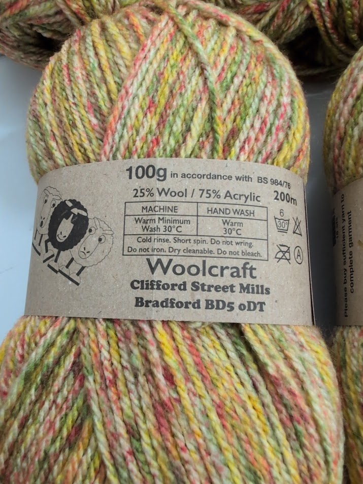 Woolcraft Shetland Heather Aran Knitting Crochet Yarn Wool - 5x100g Balls - Z014