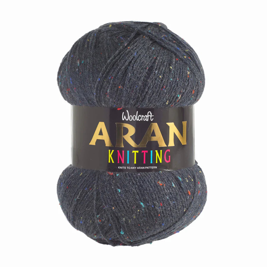 Woolcraft Aran With Wool 400g 25% Wool Sapphire 846