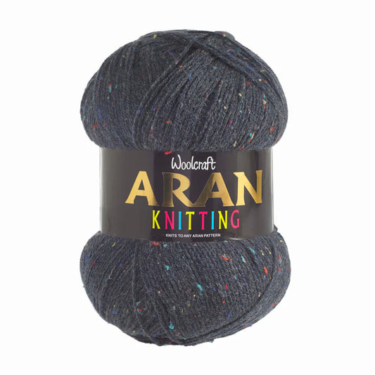 Woolcraft Aran With Wool 400g 25% Wool Sapphire 846