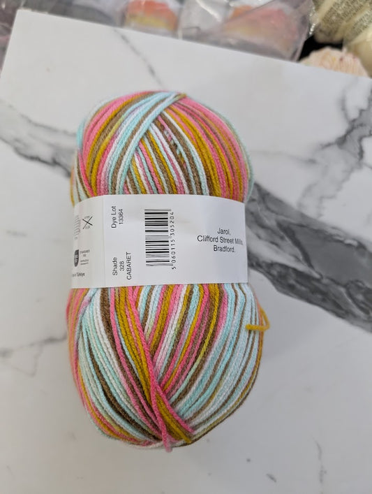 Jarol New Arrival Random DK - 200g Ball  Cabaret 328