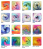 Wendy Giggles DK Knitting Crochet yarn 5 Balls x - 100g -  Shades WG16