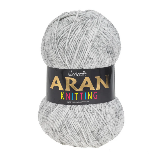 Woolcraft Aran With Wool 400g 25% Wool Storm Cloud 897