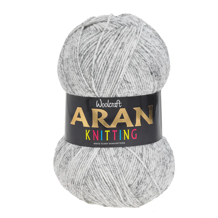 Woolcraft Aran With Wool 400g 25% Wool Storm Cloud 897