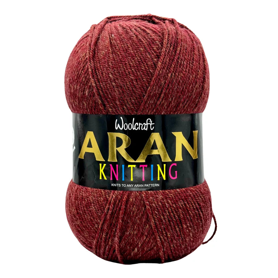 Woolcraft Aran With Wool 400g 25% Wool Island Verona Marl 860