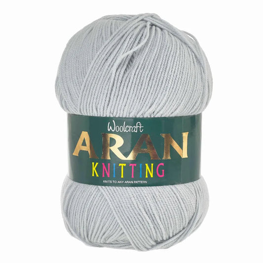 Woodcraft Aran Knitting Crochet yarn 400g 100% Acrylic