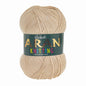 Woodcraft Aran Knitting Crochet yarn 400g 100% Acrylic Beige