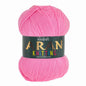 Woodcraft Aran Knitting Crochet yarn 400g 100% Acrylic Candy Pink