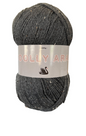Cygnet Woolly Aran 80% Acrylic / 15% Wool/5% Viscose Knitting Crochet Yarn 400g  4600 Stormy Skies