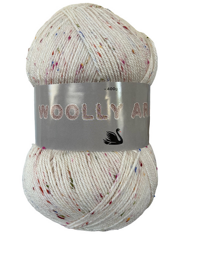 Cygnet Woolly Aran 80% Acrylic / 15% Wool/5% Viscose Knitting Crochet Yarn 400g 4100 Rosehill Cottage