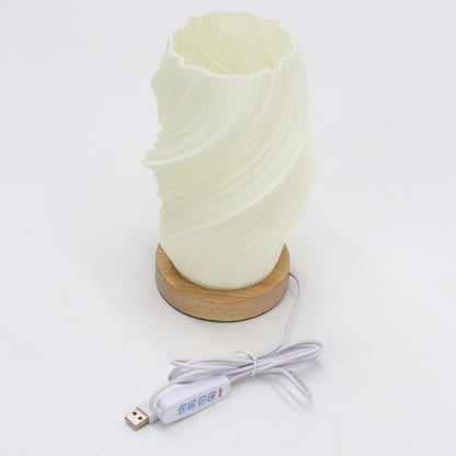 New Wave Lamp - USB - 3 settings - Cloud Twisted