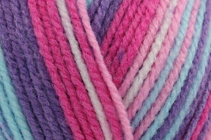 Cygnet Baby Pato Prints DK - 5 x 100g Balls | Raspberry Ripple (7744)