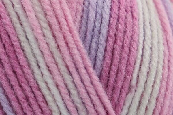 Cygnet Baby Pato Prints DK - 5 x 100g Balls | Pink Bow (7777)