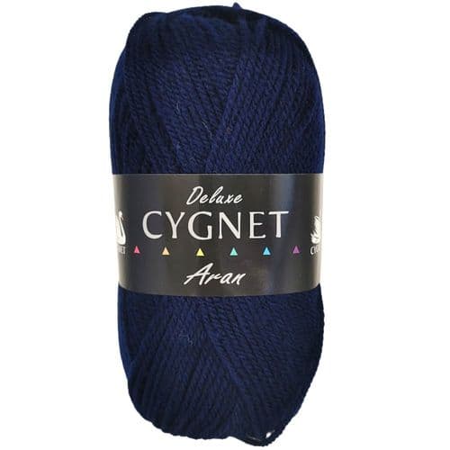 Cygnet Aran Navy 1488 5 Balls x 100 gram
