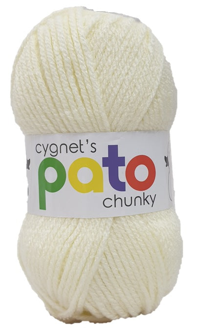 Cygnet Pato Chunky Cream 887 - 5 x 100g balls