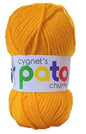 Cygnet Pato Chunky Yellow 878 - 5 x 100g balls