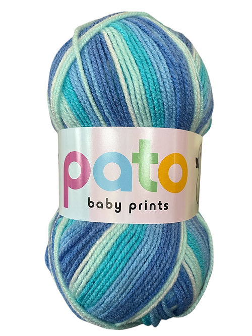 Cygnet Baby Pato Prints DK - 5 x 100g Balls | Blue Kite (7722)