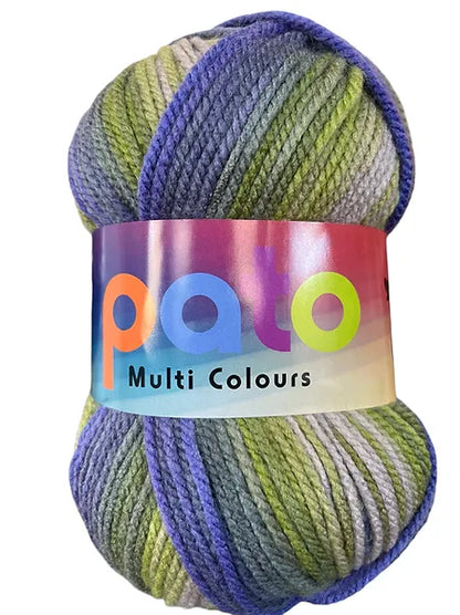 Cygnet Pato Everyday Prints Chunky 5 balls X 100 gram Shade Grassy Fields 80040
