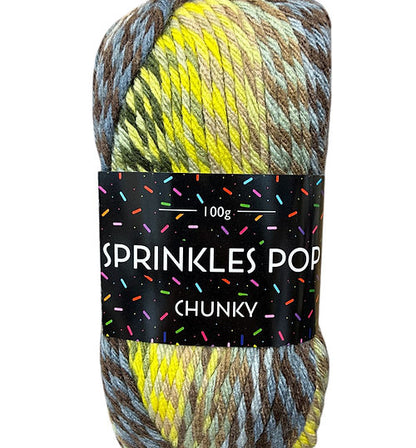 Sprinkles Pop chunky Knitting crochet yarn - 6446 Maple Mellow | 5 balls x 100 gram