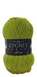 Cygnet Aran Knitting Crochet yarn  5 Balls x 100 gram Spring 912